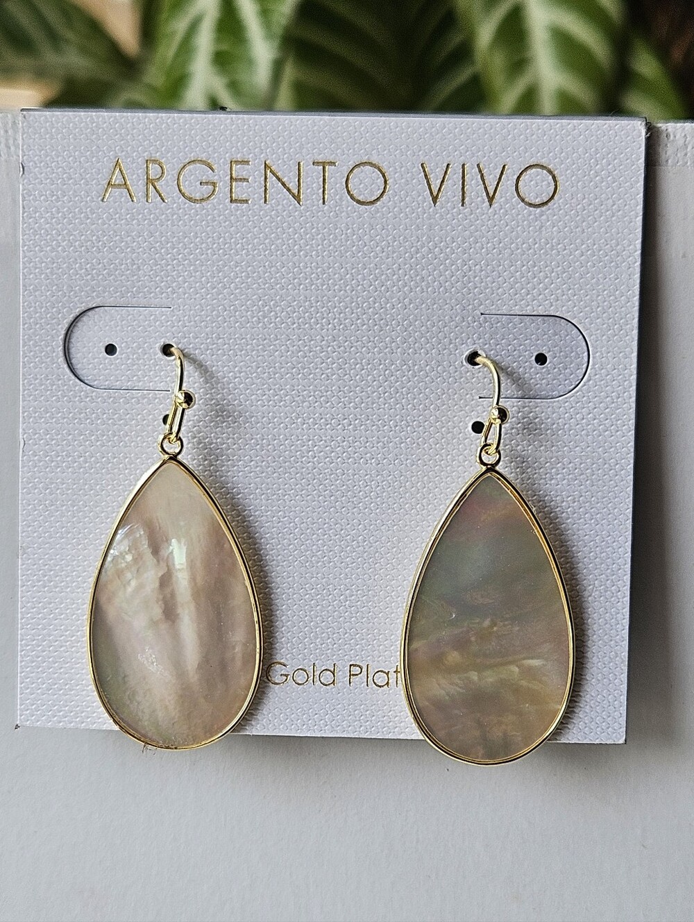 Argento Vivo Mother-of-Pearl Sterling Silver Drop Earrings.